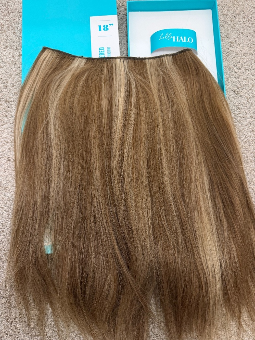 Halo Couture, 18in. human hair extensions